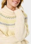 Джемпер Saint Tropez MEGNASZ ROLLNECK, Ice Melange/Off-White - фото 4