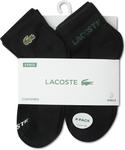 Lacoste мальчики 6-pack повседневные носки, Black/Ankle - фото 3