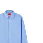 Босс Хлопковая Рубашка HUGO BOSS, Синяя - фото 7