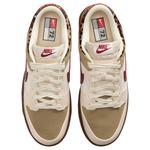 Nike Женские кроссовки Dunk Low топ Beige Red - фото 4