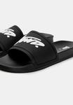 Мюли BEACH - Pool slides PULL&BEAR, черный - фото 5