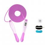 Детская скакалка с пвх тросом LINING, зеленый - фото 9