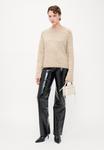 Джемпер Vero Moda Tall VMINGRID O NECK , Silver Mink Melange/Sand - фото 2