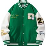 Бейсбольная куртка унисекс Doraemon, Зеленый - фото 5
