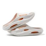 Тапочки Warrior White Orange, White Black - фото 3