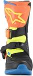 Мужские молодежные ботинки Alpinestars Tech 3s, синий/желтый/оранжевый - фото 5