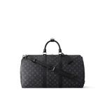 Сумка Keepall Bandoulière 50 Louis Vuitton, серый - фото