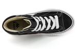 Кроссовки Kappa Skateboard Shoes Women's High-Top Black White - фото 4