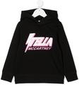 Худи с логотипом Stella McCartney Kids, черный - фото
