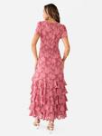 Цветочное платье миди с рюшами Anaya With Love, Garnet Rose - фото 5
