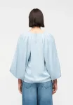 Блузка slflaurina Selected, Dusty Blue - фото 3