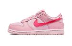Nike Dunk Low тройной розовый (PS) - фото