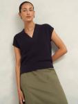 Топ Ariel Knit, Navy Hobbs, Hobbs Navy - фото 3