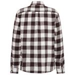 Рубашка прямого кроя из клетчатой фланели Knowledgecotton Apparel, синий - фото 2