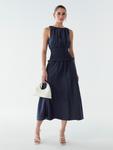 Миди платье BWLDR Ellah, Navy - фото