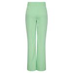 Брюки Yas Bluris Flared Mid Waist, зеленый - фото 2