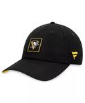 Мужская черная бейсболка Pittsburgh Penguins Authentic Pro Rink Adjustable Fanatics - фото