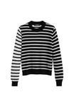 Толстовка Desigual HORIZONTAL STRIPED , Black - фото 6
