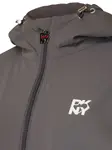 Куртка на молнии с капюшоном Dkny, серый - фото 3