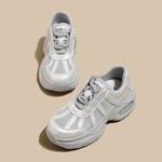 SAFIYA Серые женские кроссовки на платформе, цвет Gray - фото 10