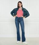 Джинсы женские Pinko Flora Flare Fit, синий - фото 2