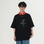 Футболка унисекс Cotton, бордовый - фото 7