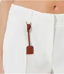 Шорты Regular fit Elisabetta Franchi, белый - фото 4