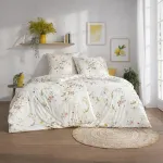 Постельное белье Interlock Jersey Leoni 6622-985 Floral Multicolor 135x200 Estella - фото 10