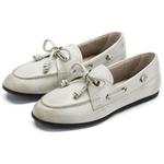 Лоферы женские белый 73Hours - фото 3