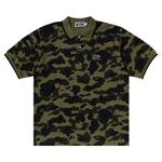 Поло BAPE 1st Camo One Point Polo 'Green' - фото