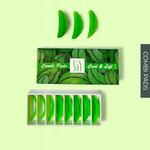 Валики для поднятия ресниц Lami Lashes Combi Pads 8 пар ЗЕЛЕНЫЕ Project Lashes - фото 2