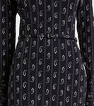 Платье-поло с принтом Tory Burch, Medium Navy Paisley - фото 5