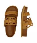 Кожаные тапочки loren 06 Liu Jo, коричневый - фото 4