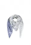 Mit ausbrennermuster scarf Cecil, Blau - фото 4