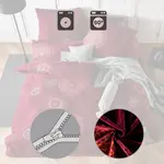 Чехол для подушки бордо 40x80 см Erwin Müller - фото 6