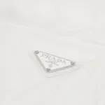 PRADA Re Nylon Down Jacket Women's White - фото 8