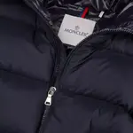 Детская утепленная куртка Moncler, синяя - фото 6