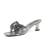 Тапочки-слайды женские Medd, Black - фото