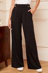 Широкие брюки Love & Roses, черный - фото