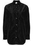 ASPESI рубашка с воротником на пуговицах, черный - фото