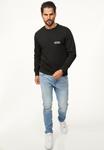 Толстовка Jack & Jones CREW NECK RUNDHALS PULLOVER, Black - фото 2