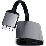 Док-станция Satechi USB Type-C Dual Multimedia Adapter (Space Gray) - фото 5