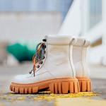 Ботинки женские Dickies British Trendy Comfortable, черный / светло-серый - фото 7