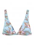 Верх бикини LASCANA Top, цвет hellblau bedruckt - фото