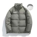 Пуховик унисекс PUNCTILIOUS, бежево-абрикосовый - фото 10