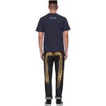 Джинсы мужские деним синие Evisu, синий - фото 4