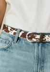 Ремень Next Belt, Cow Print/Brown - фото 3