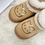 Домашние тапочки Hello Kitty Sanrio, хаки - фото 6