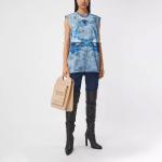 Футболка женская Burberry, чернильно-синий - фото 2