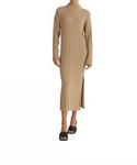 Мари Тан водолазка свитер-платье All : row, Tan - фото